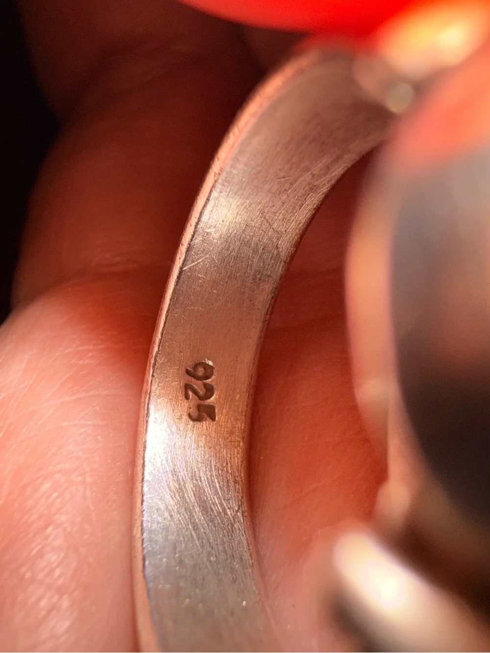 Sterling Silver Dome Ring - Silver